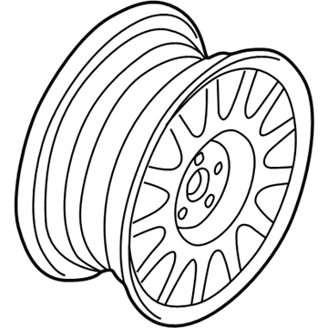 Buick 9592337 Wheel, Alloy