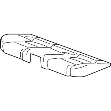 GM 84457809 Cover Assembly, R/Seat Cush *Bittersweet