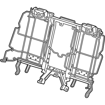 Cadillac 84074762 Seat Back Frame