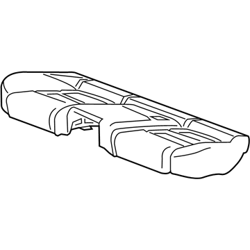 GM 84074661 Pad Assembly, Rear Seat Cushion