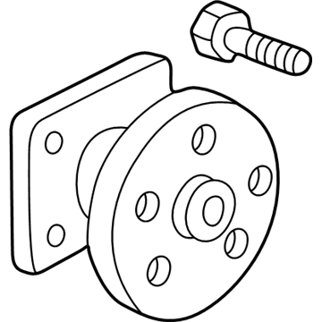 Pontiac 12413091 Hub & Bearing