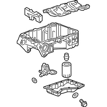 GM 12679238 Pan Assembly, Oil