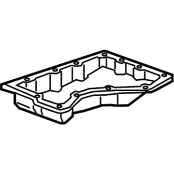 GM 12666875 Pan, Lower Oil