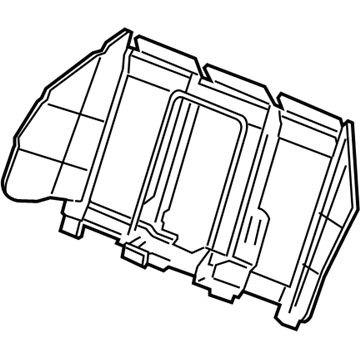 Cadillac 88995212 Seat Back Frame