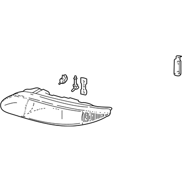 Oldsmobile Alero Headlight - 22689651