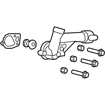 Chevy 92249137 Thermostat Housing