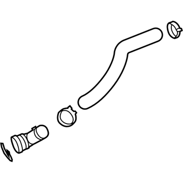 GM 92261483 Radiator Outlet Hose (Lower)