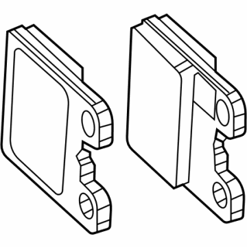 Cadillac 13553895 Brake Pads