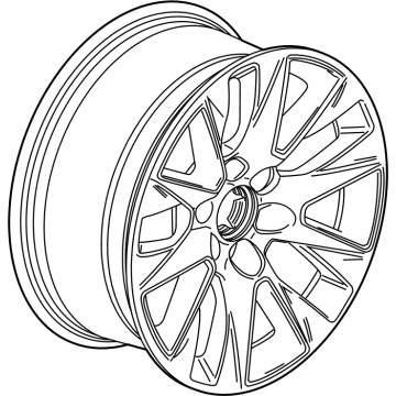 Chevy 84486663 Wheel, Alloy