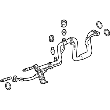 Cadillac 22878733 Rear A/C Tube