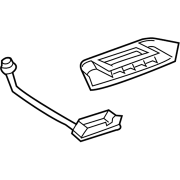 GM 84741535 Applique Assembly, Rear Clsr Fixed Hdl *Black