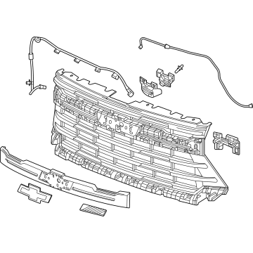 Chevy 86533001 Grille