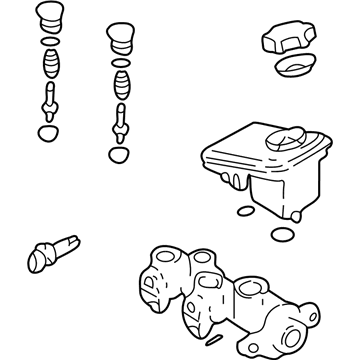 Pontiac 18037331 Master Cylinder