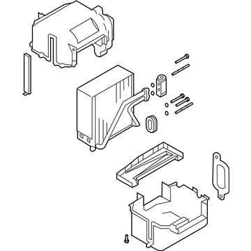 Chevy 96469285 Evaporator Assembly