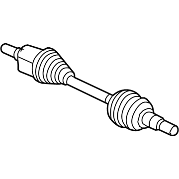 Saturn 25849949 Axle Assembly