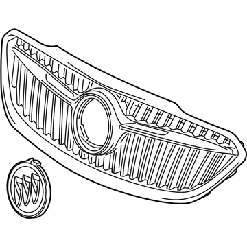 Buick 23461446 Grille Assembly