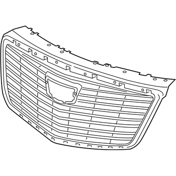 Cadillac 84180921 Upper Grille