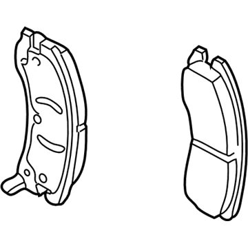 GM 19259588 Pad Kit,Front Disc Brake