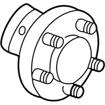 GM 88967287 Front Suspension, Hub & Bearing