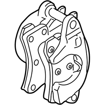 2007 Chevy Corvette Brake Calipers - 19208033