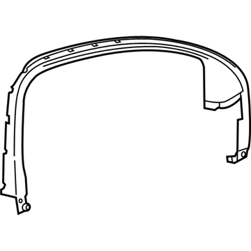 GM 23204998 Molding Assembly, Front Side Door Window Garnish