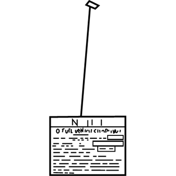 Chevy 52369304 Info Label