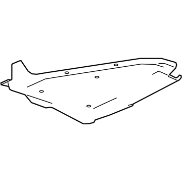 Chevy 95176466 Tank Shield