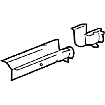 Cadillac 22745740 Rail Extension