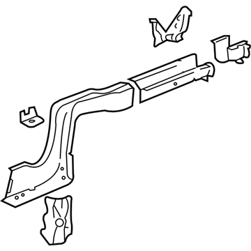 Cadillac 20835768 Rear Rail Assembly