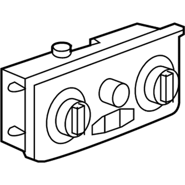 GM 15829485 Air Conditioner Heater Climate Control