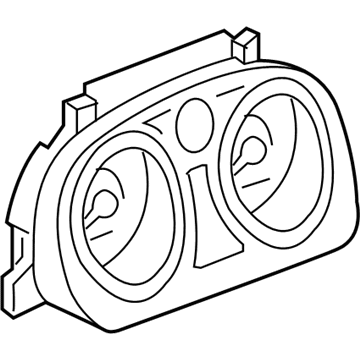 GM 25817506 Instrument Panel Gage CLUSTER