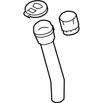 GM 13260586 Tube Assembly, Windshield Washer Solvent Container Filler