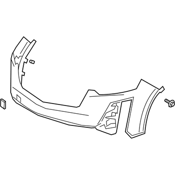 2021 Cadillac XT6 Bumper - 84772468