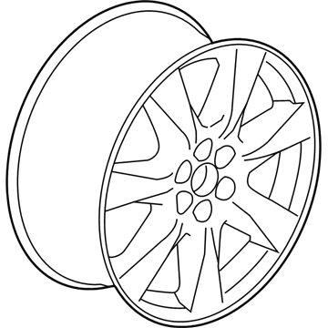 Cadillac 22770789 Wheel, Alloy