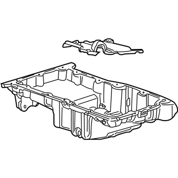 Saturn 12601240 Oil Pan