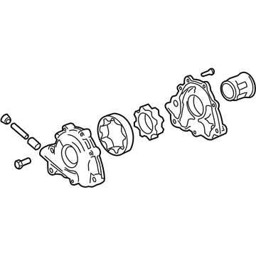 Cadillac 12590890 Oil Pump