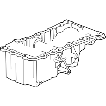 Cadillac 12567511 Oil Pan