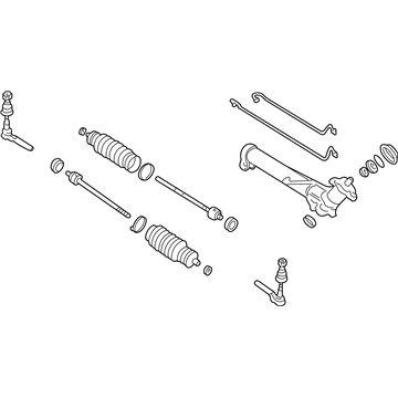 1999 Pontiac Grand Am Rack And Pinion - 19330438