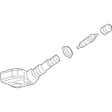 Pontiac 15921013 Tire Pressure Sensor