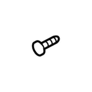 Buick 11609460 Pull Strap Screw