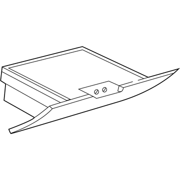 Cadillac 25716163 Compartment Box