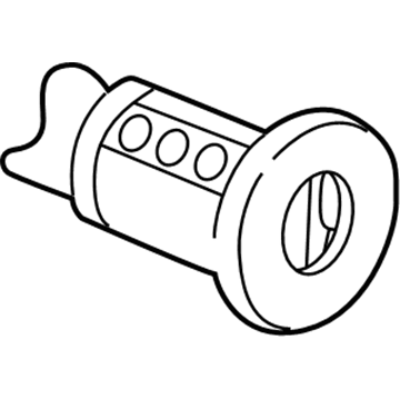 Cadillac 15825371 Lock Cylinder