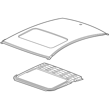 GM 95989973 Panel Assembly, Roof