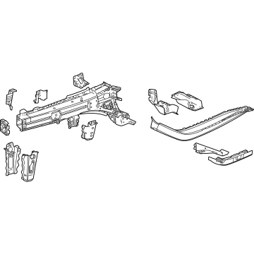 GM 42553906 RAIL-F/CMPT INR SI