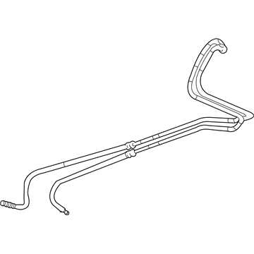 2003 Cadillac CTS Oil Cooler Hose - 25740121