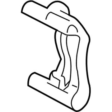 GM 12497785 Bracket,Front Brake Caliper Stop