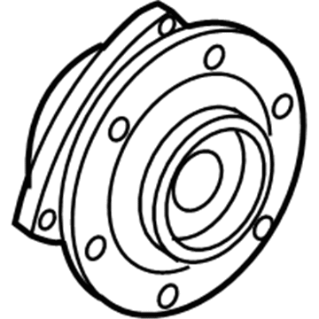 GMC 19259798 Hub & Bearing