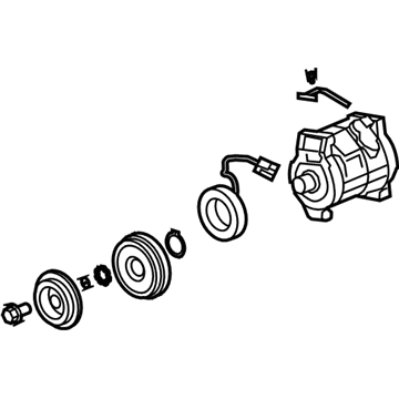 Buick 20844676 Compressor