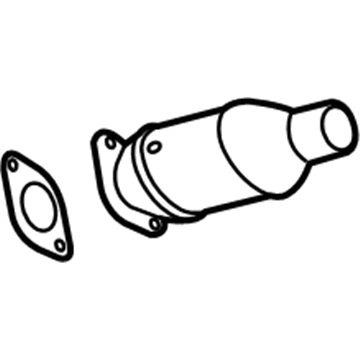 2010 Cadillac SRX Catalytic Converter - 20772457