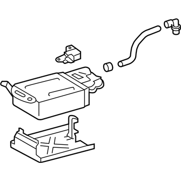 Pontiac 88972757 Vapor Canister